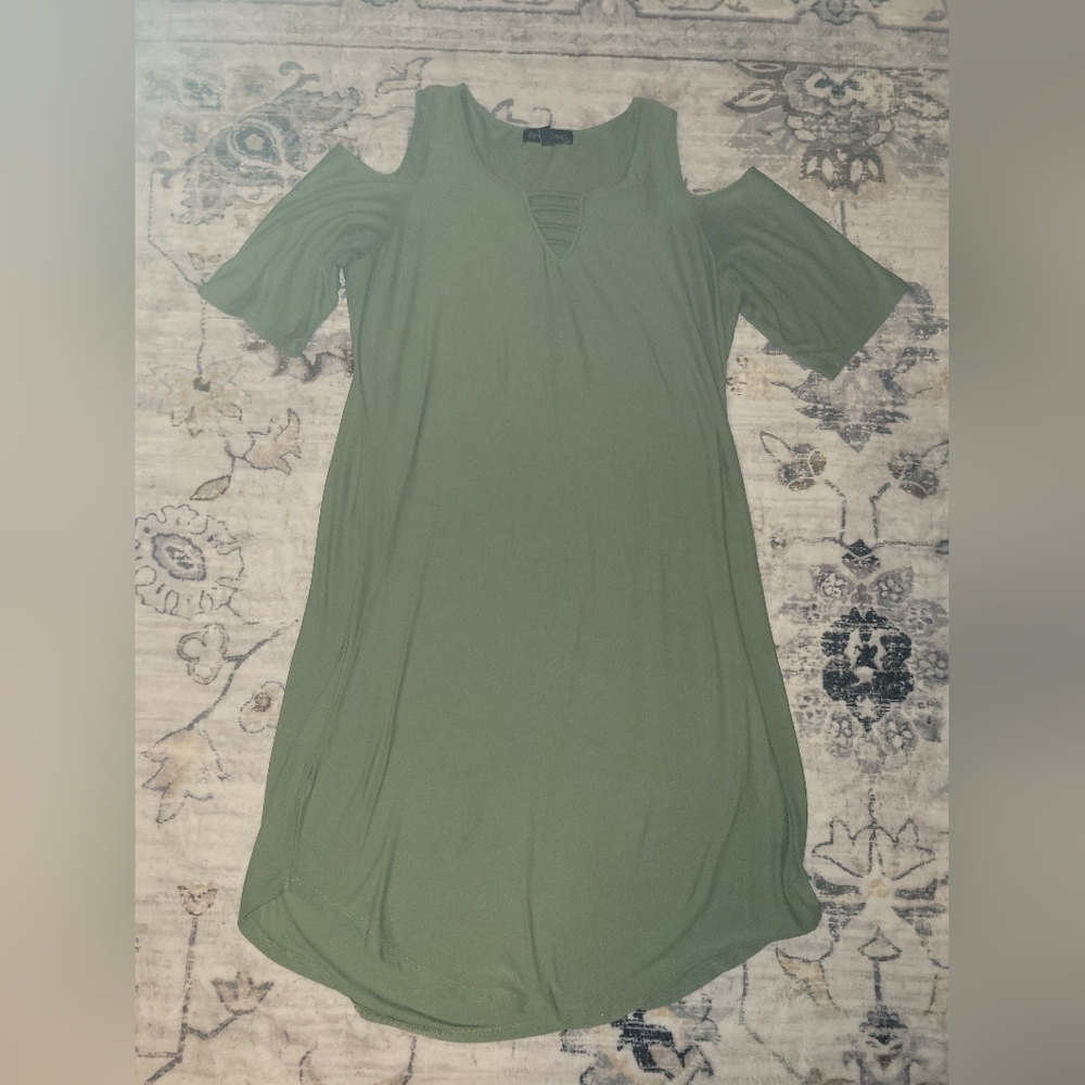 Cold Shoulder Dress